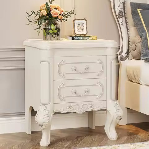Nightstands Set of 2, Small Side Table, Bedside Table with Fluted Door, Solid Wood Feet, End Table for Bedroom, Small Space https://tinyurl.com/23brokyy