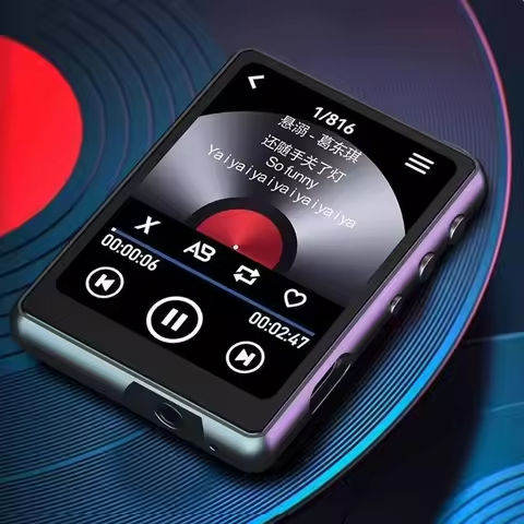 MP3 MP4 Player Lossless Music Player Full Touch Screen Bluetooth-Compatible Voice Recorder Support FM Radio Recording E-Book https://tinyurl.com/233e4glq