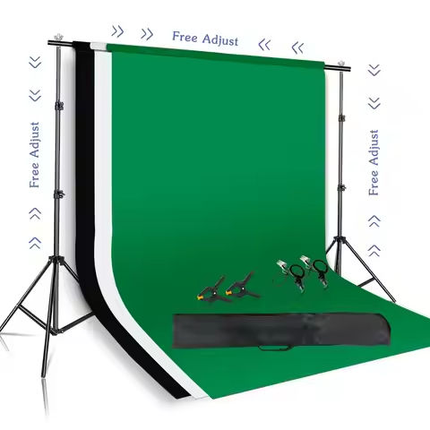 SH 20W 5500K Umbrellas Softbox Continuous Lighting Kit with Backdrop Support System for Photo Studio Product Shoot Photography https://tinyurl.com/2c8xuck5