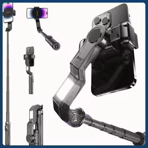 FANGTUOSI AI Smart Gimbal 360° Auto Face Tracking Gimbal All-in-one Rotation For Smartphone video Vlog Stabilizer Phone Holder https://tinyurl.com/238keaez