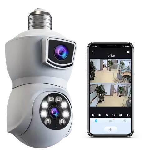 WiFi Camera Dual Lens 4K Smart Cameras 6MP Home Wireless Security Camera 360 IP Indoor Outdoor CCTV Video Camera Surveillance https://tinyurl.com/23apgxzf