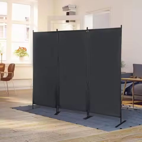 Room Divider 6 Panel Folding Privacy Divider 6 Ft Indoor Wall Divider Portable Partition Wood Screen https://tinyurl.com/26ultzjs