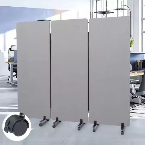 4 Panel 5.6 ft Wooden Room Divider, Portable Partition Screen, Perfect Zoom Background, Wood Panel Dressing Screen https://tinyurl.com/29tllg3k