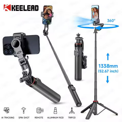 Handheld Stabilizer 3 Axis Gimbal for Cellphone Outdoor Video Shot for iPhone 16 15 PRO MAX Samsung Android, Optional AI Module https://tinyurl.com/2bfdbdpv