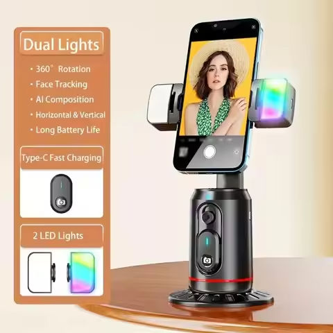 Selfie Stick Gimbal Stabilizer For Smartphone With Bluetooth Remote Intelligent AI Follow-Up Anti Shake Pan Tilt Tripod https://tinyurl.com/2al8dvbp