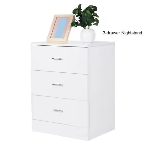 Wide Nightstand Set of  with Drawers – Fluted Night Stand with Gold Handle Modern Bedside Tables with  Drawers Storage https://tinyurl.com/2b9c32qo