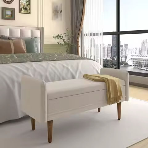 Storage Ottoman 16.1 Inches Foldable Small Ottoman Foot Rest Foot Stool Velvet Ottoman with Storage for Living Room Bedroom Dorm https://tinyurl.com/2a2wn6a4