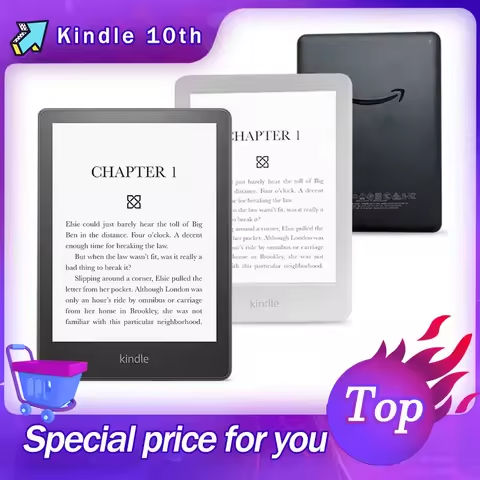 Kindle 10th E-book Reader 6″ E-ink Touch Screen Ebook with Backlight kindle ebook reader Younger Registerable Account E-reader https://tinyurl.com/2xqnhj2w