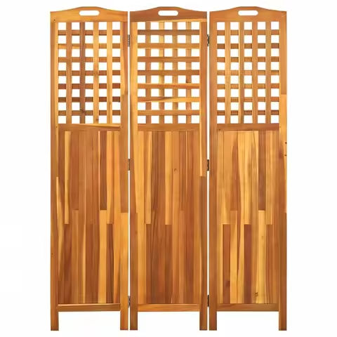 Wood Slat Room Dividers Floor to Ceiling, Modern Living Room Decorative Panel – Tall Wall Partition Screen Post for Office, https://tinyurl.com/27hp23fz