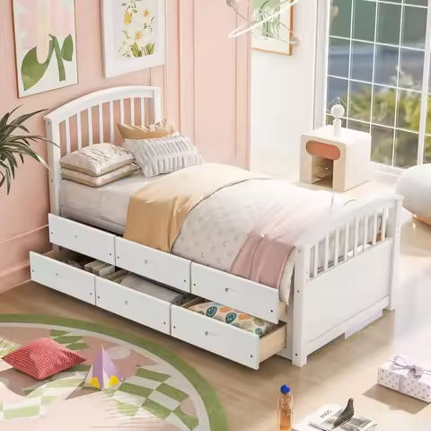 6 Inch Twin, Memory Foam Mattress with Cooling Green Tea Gel, -US Certified, 75”L x 38”W, White, Children Beds https://tinyurl.com/2dg7cquf