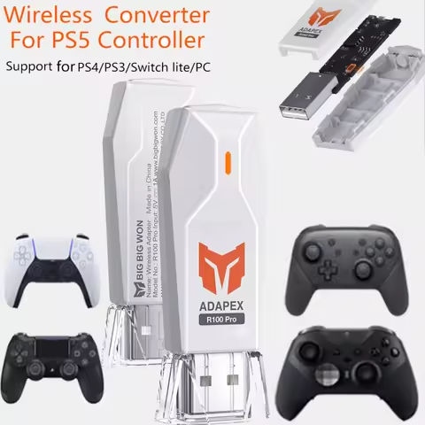 Wireless Adapter Works with PC WIN 10 Bluetooth-Compatible Adapter USB Wireless Controller Adapter for XBOX One Controller https://tinyurl.com/2dcdytf4