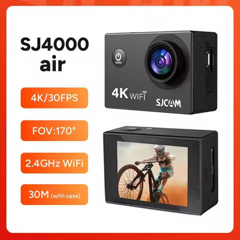 Action Camera 2.0-inch Ultra HD 4K/30FPS WiFi 30m Underwater Waterproof Helmet Video Recording Cycling Skiing Sport Cameras Gift https://tinyurl.com/294xspps