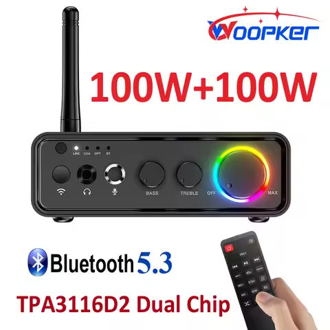 Oldchen El34 Vacuum Tube Amplifier Class A Hifi Sound Amplifier High Power 10w Home Theater Bluetooth 5.0 Power Amp https://tinyurl.com/2dkdct5r