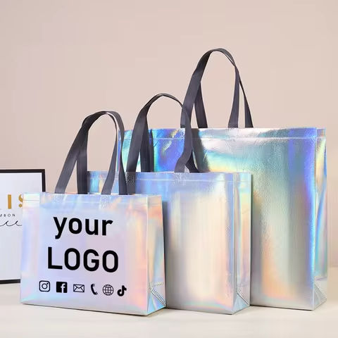 20pcs/high-grade non-woven bags shoes clothing packaging bags gift bags custom one-shoulder tote bags with printed logo https://tinyurl.com/28wvsgw4