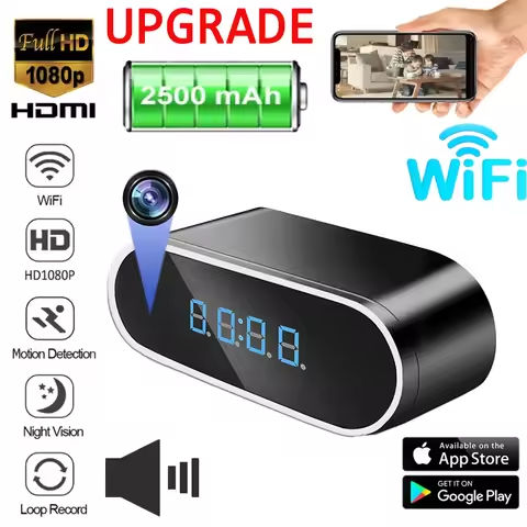 TTLOCK WiFi Mini Web Camera Camcorder Security Monitor Wireless  HD Video Micro Camera Recorder Voice Camera Smart Webcam https://tinyurl.com/23rngv6d