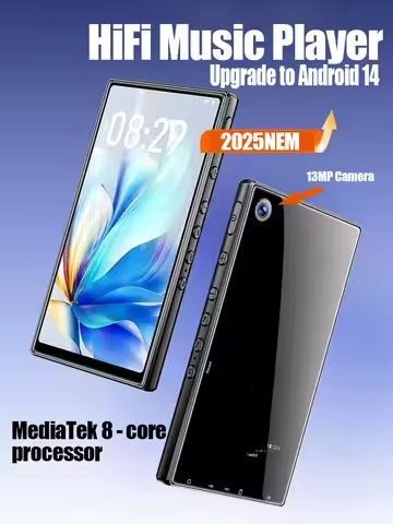 Famue MP4 Music Player MP3, 13MP Pixel, WiFi & Bluetooth, HiFi Lossless Music, BF85, 4+32GB, 4.3 – inch Android 13 Smart Player https://tinyurl.com/2832m3c5