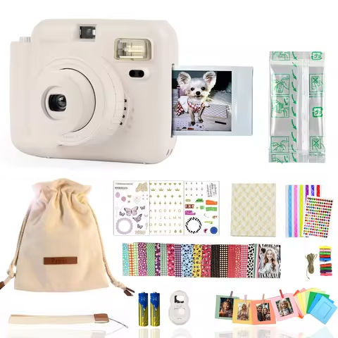 One Time Imaging Camera Student Children Cute Mini Camera Easy Use Beginners Portable Camera Includes 10 sheets of photo paper https://tinyurl.com/22pswf2f