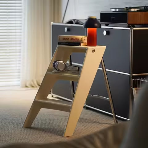 3-Step Folding Ladder Small Steel Step Stool for Adults 330 lbs Capacity Multi-Use Kitchen Ladder for Home https://tinyurl.com/2cjjsdsx