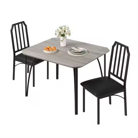 50” Dining Table Set for 4, Dining Room Sets for 4, Sintered Stone Dining Table Chairs Set of 4, Easy to Assemble，Suitable for https://tinyurl.com/2c3cpaoy