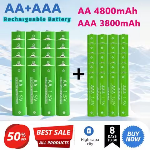 2A Aa 1.5V AA Lithium 3500mWh 1.5v aa Li-ion Rechargeable Battery AA Battereies with LCD Smart Battery Charger for AA AAA batter https://tinyurl.com/253vyfwx