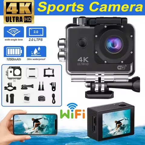 Hot Salemultifunctional Camera 1080P HD Camera WIFI Mobile Phone Interconnection For Motorcycle Bicycle Video Recording https://tinyurl.com/23pbbwdo