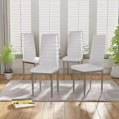 7-Pcs Dining Table Set with Oval Dining Table and6Chairs,Modern Dining TableSet with Faux Marble Top and Metal Frame,Black+White https://tinyurl.com/2ba6qrdq