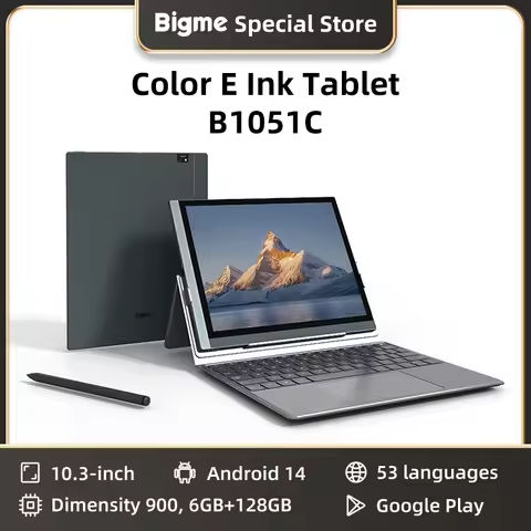 BIGME B1051C ereader, 10.3 inch Color E-ink Ebook Reader, 6+128GB Android 14 Tablet Electronic book reader, B1051C Pro 8+256GB https://tinyurl.com/2c39d5ev