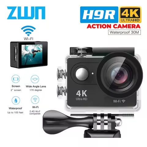 Action Camera 5K 4K60FPS  50MP 2″ Touch Dual Screen 5X Zoom Wi-Fi EIS  170° DVR Webcam Wireless Mic 30M Waterproof Sport Camera https://tinyurl.com/25abobga