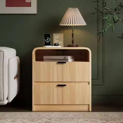 White Modern Style Nightstand Elegant Bedside Table Bedroom Furniture Cabinet With 3 Drawers https://tinyurl.com/2dpxlkjl