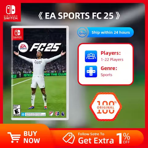 Original Nintendo Switch Game Deals – EA SPORTS FC 25 – Games Physical Cartridge Support TV Tabletop Handheld Mode https://tinyurl.com/24vxo3px