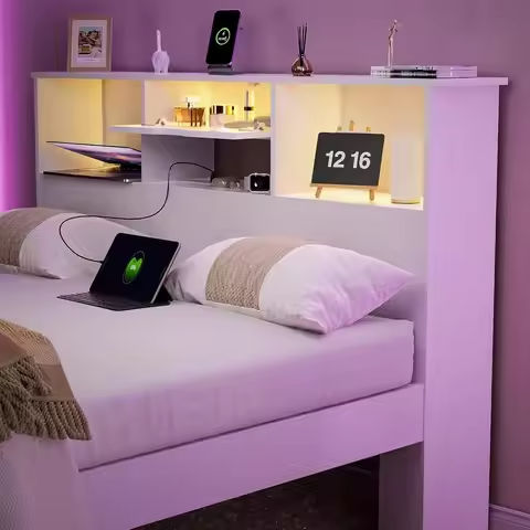 Height Adjustable Twin Metal Headboard Powder Coated Iron Frame Industrial Charm Dorm Room Guest Room Rustic Modern Design https://tinyurl.com/2xpesosx