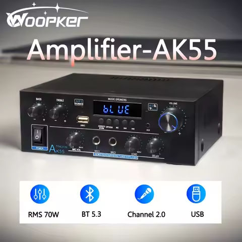 220-240V 2000W Digital Power Amplifier Bluetooth Karaoke Home Theater Music Center with Remote Control FM & Microphone Support https://tinyurl.com/2bxarqqj