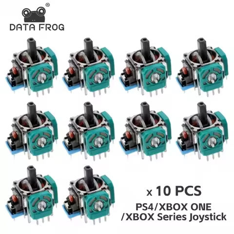 10PCS Replacement 3D Analog Joystick For PS5/PS4 Hall Electromagnetic One Controller ThumbStick Repair Parts Accessories 2024 https://tinyurl.com/25vuus5m