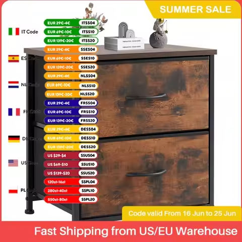 Nightstands Set 2, End Table with 2 Fabric Drawers, Bedside Table with 2 Hooks, Open Wood Shelf Side Sofa Table for Bedroom https://tinyurl.com/2afnz53d