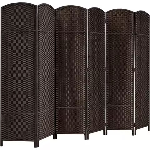 Privacy Screen, Room Dividers and Folding Privacy Screens, 4 Panel Wood Temporary Wall Partition Separation Separator, Coconut https://tinyurl.com/2cqmu7j3