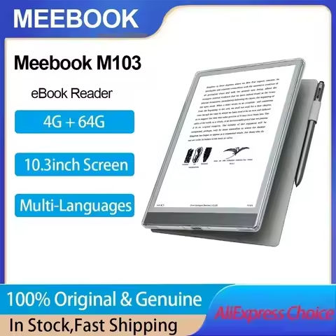 2024 New Arrival! Meebook M103 E-Book Reader 10.3 inch High-definition Ink Screen Electromagnetic Pen Handwriting 4G+64G Reader https://tinyurl.com/26sljpaa