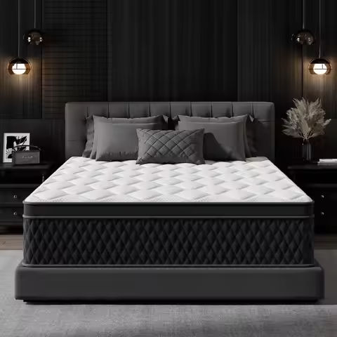 Hcore 8/10 inch Queen Size Mattress, RV Mattress with Tencel Cover,Small Queen/King Size for Camper/Truck/Trailer. https://tinyurl.com/2bm8osl5
