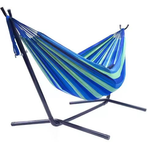 Portable Hanging Hammocks Single Person for Travel Beach Outdoor Camping Colorful High Strength Parachute Fabric Bed Storage Bag https://tinyurl.com/2ymr5m37