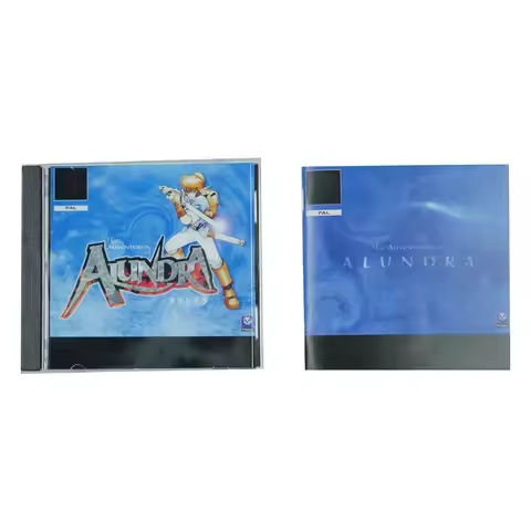 PS1 alundra Copy Disc Game Black Bottom Unlock Console Station 1 Retro Optical Driver Video Game Part https://tinyurl.com/26ztxw7r
