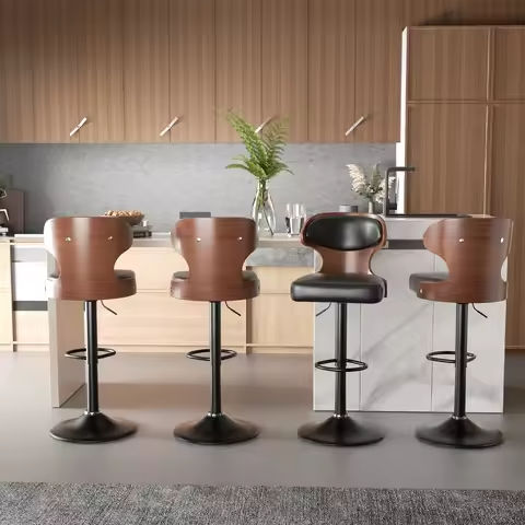 2 PCS Counter Height Bar Stools Velvet Upholstered Bar Chairs Modern High Barstools With Back Metal Leg Counter Stool Chairs https://tinyurl.com/25qrdz6o