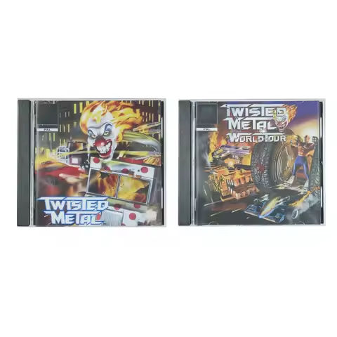 PS1 twistedmetal With Manual Copy Disc Game Black Bottom Unlock Console Station 1 Retro Optical Driver Video Game Part https://tinyurl.com/2yhzjfvz