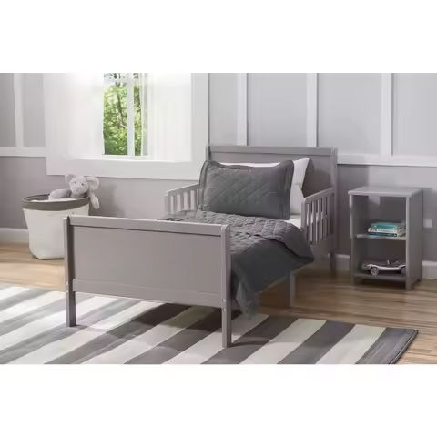 Children Beds, Twin Size Floor Bed with Bedside Stand,Kids Montessori Floor Bed with House-Shaped Headboard, Sturdy Bed Frame https://tinyurl.com/262c69vl