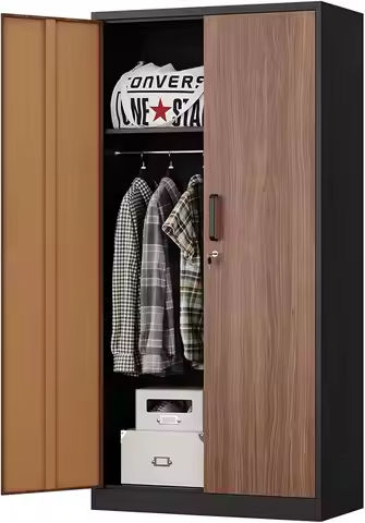 Wardrobe with 4 Drawers and 3 Shelves Natural https://tinyurl.com/2y9nqcgw
