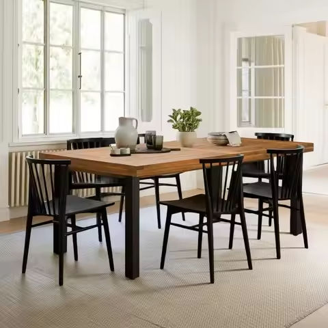 Wood Bar Table Set with Storage Shelves, 3-Piece Kitchen Island Set with 2 Stools, Counter-Height Pub Table and Chairs of 2, Sa https://tinyurl.com/2a5xbkjm