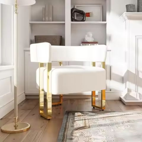 Accent Chairs Set of 2, Modern Comfy Chenille Armchair Living Room Chair, Mid Century Modern Reading Sofa Chairs for Bedroom Li https://tinyurl.com/25gvbcqz