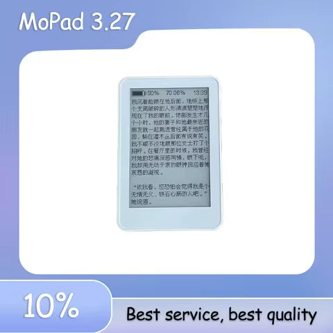 MoPad DIY 3.27 inch Backlit Ink Screen Clock Mini Paper Book ebook https://tinyurl.com/22masmnc