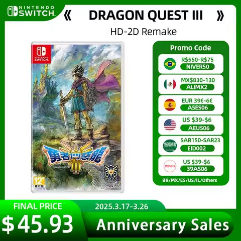 DRAGON QUEST III HD-2D Remake Nintendo Switch Game Deals 100% Physical Game Card for Nintendo Switch Game Console https://tinyurl.com/22uw46xd