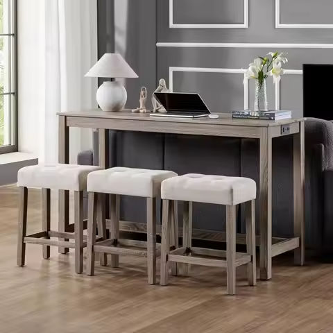 Set of 2 Bar Table,Round Cocktail Table,High Top Pub Bistro Table for Kitchen Dining,Home Bar,Living Room,23.6 x 23.6×41.3Inches https://tinyurl.com/23kouwxa
