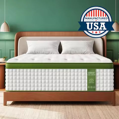 Twin Mattress, 10 Inch Memory Foam Mattress in a Box, Cool Hybrid Individual Pocket Springs Queen Size Mattress, Medium Firm https://tinyurl.com/23t93zz7