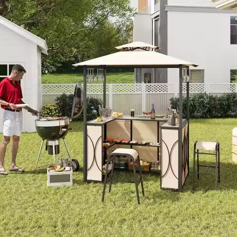 78 “portable bar table, double decker shelves, event, party, camping, picnic, trade show, indoor black dress mobile bar table https://tinyurl.com/28u4gszf